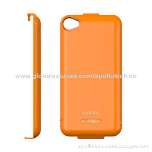 Specialized Battery Covers for iPhone 4/4S, with 2,200mAh Real Capacity and A-grade Polymer Battery